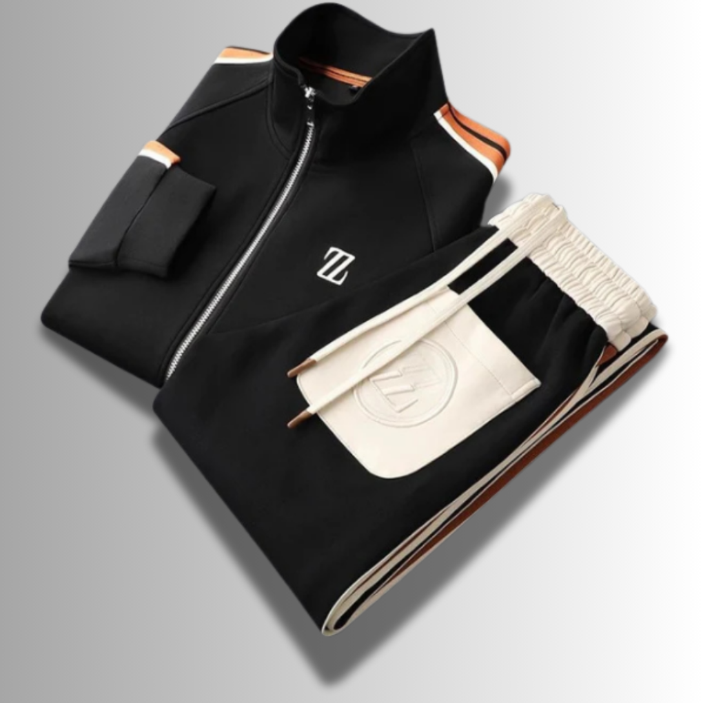 Charly | Men's Tracksuit Set with Side Stripe Detail