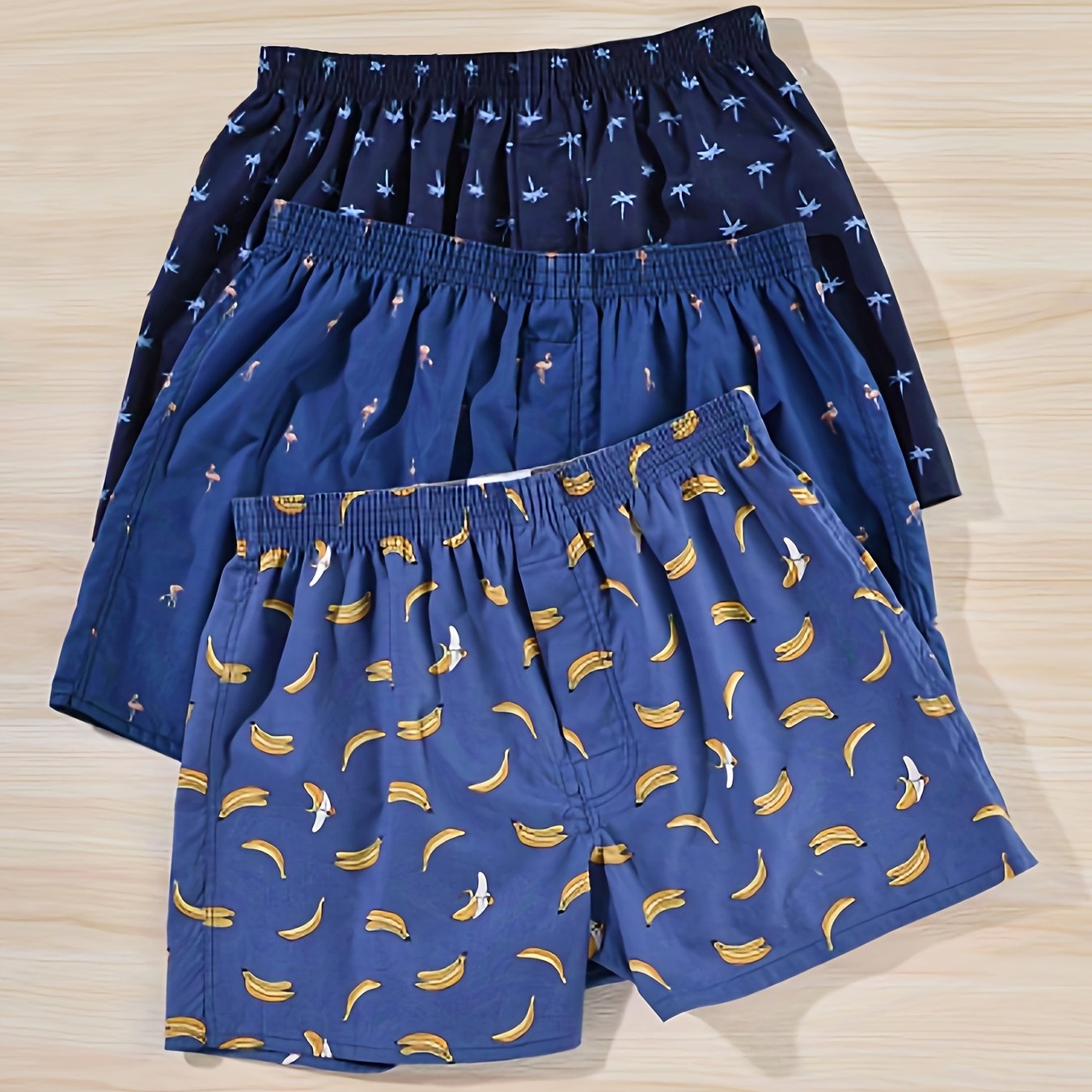 Charly | Men's Tropical Print Boxers (3-Pack)