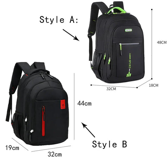 Charly | Men's Water Resistant Backpack Multiple Compartments