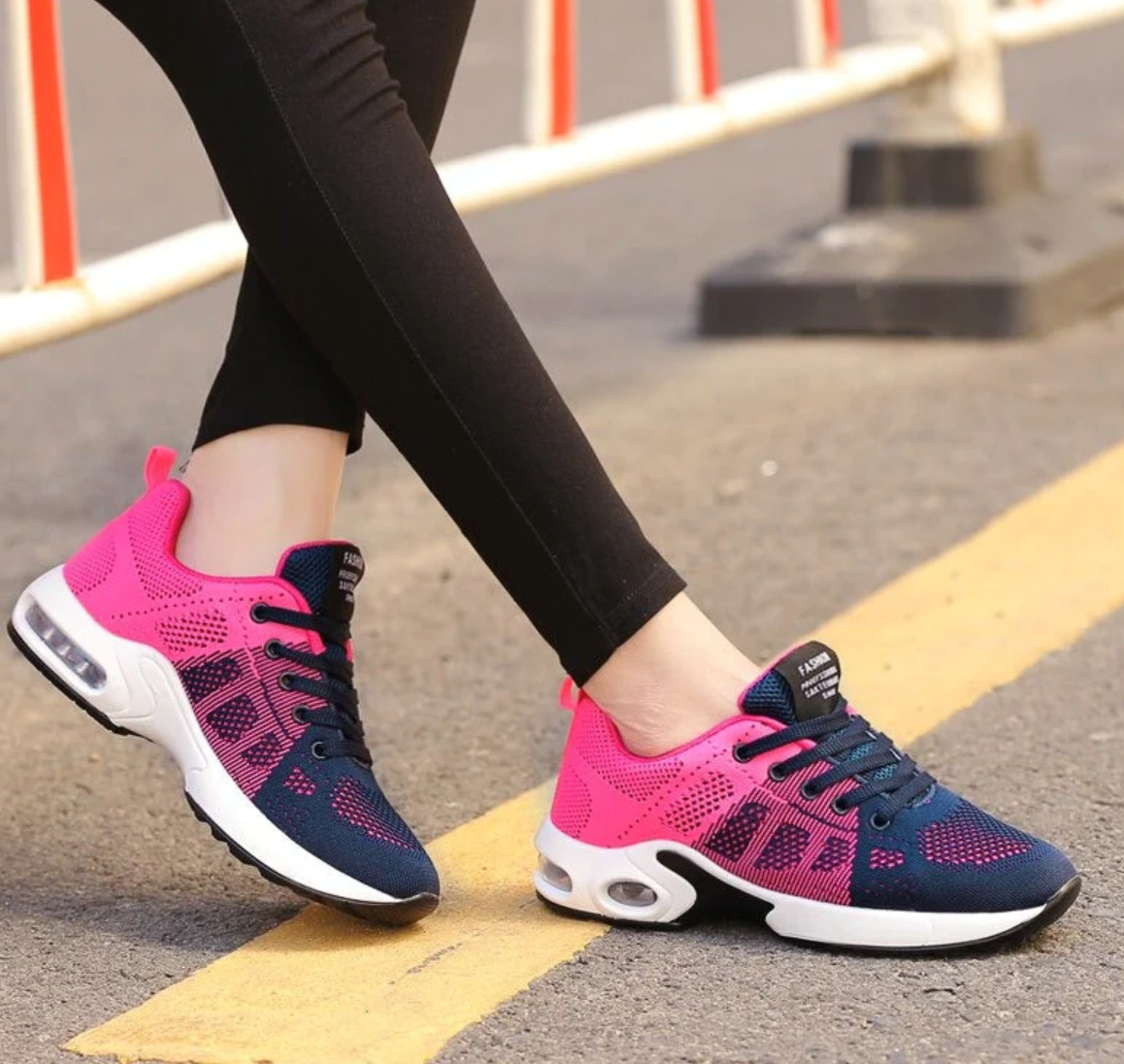 Charly - Orthopedic Lightweight, Breathable Sports Sneakers for Women | Sporty Casual Running Shoe with Air-Cushion Sole