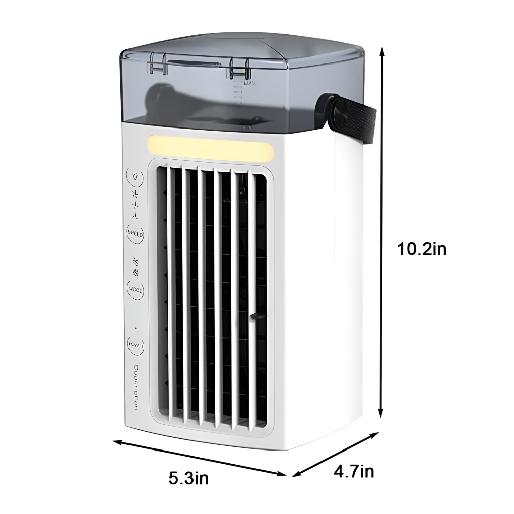 Charly | Personal Air Cooler with Top Handle