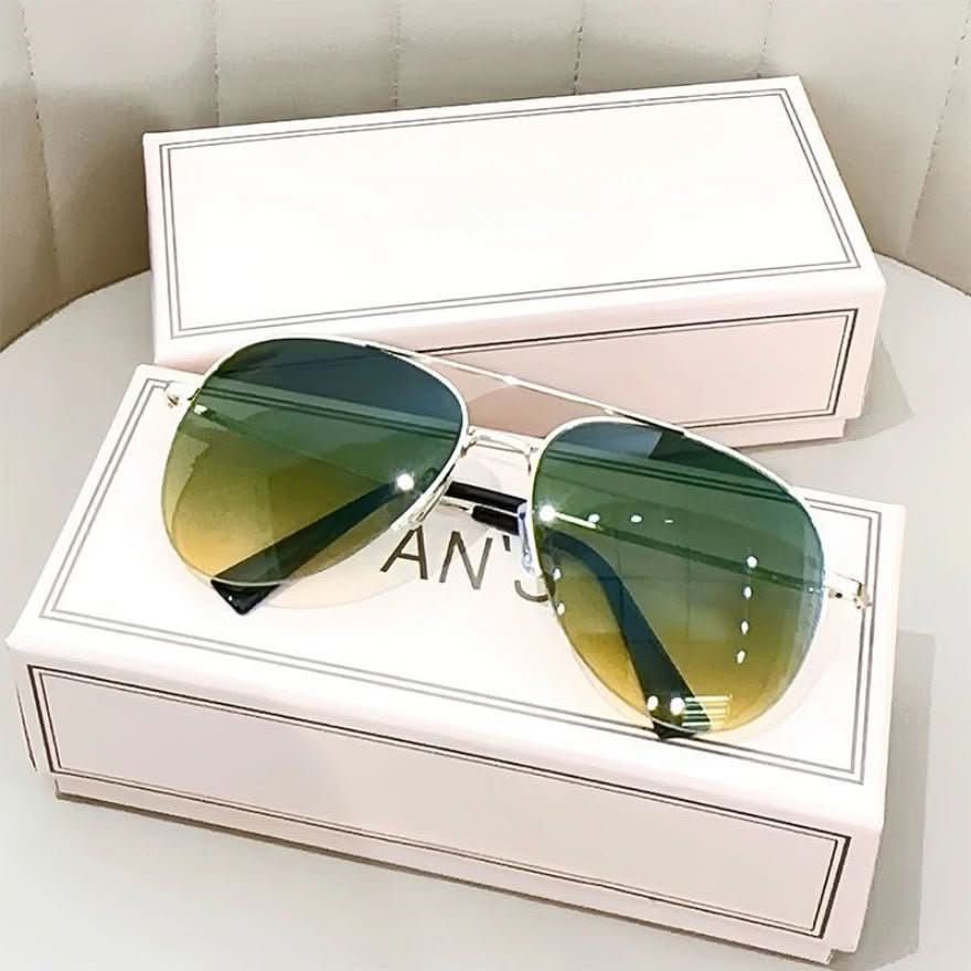 Charly | Pilot sunglasses with color gradient and UV400 protection for men