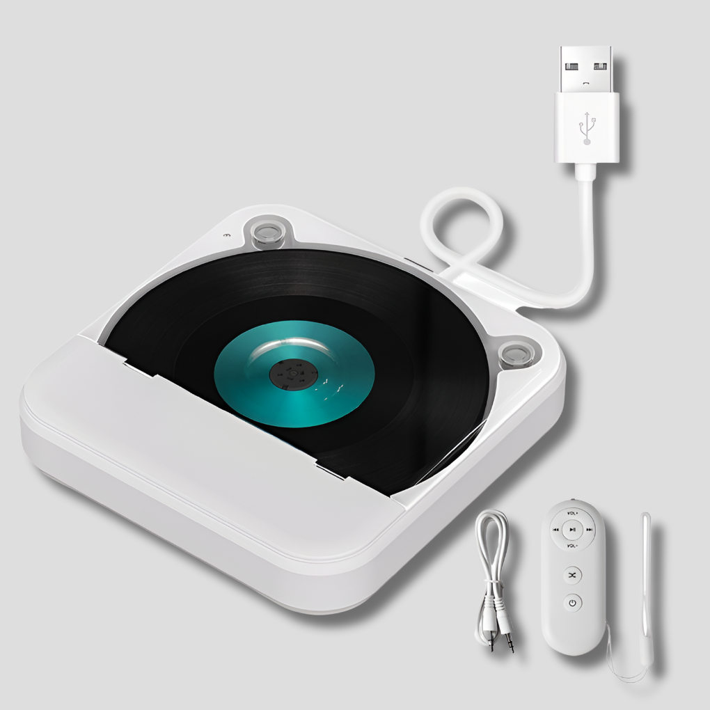 Charly | Portable CD Player with USB and AUX Input
