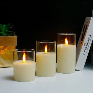 Charly | Realistic LED Candles with Atmospheric Flame Effect