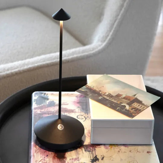 Charly | Wireless LED Table Lamp - Rechargeable, Dimmable Ambient Lighting