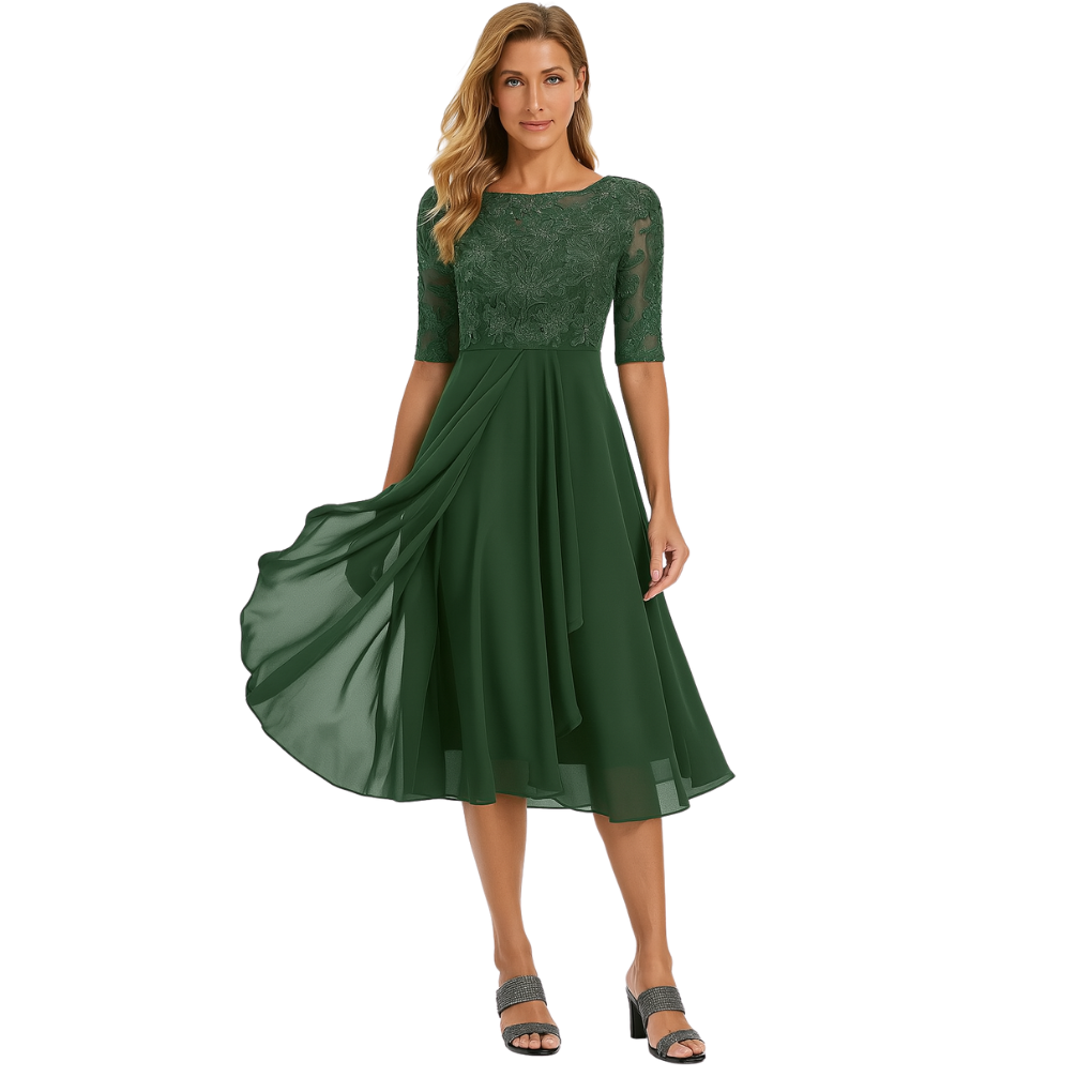 Charly | Women's Lace Midi Dress