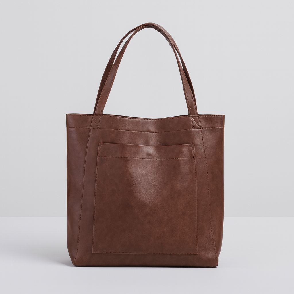Charly | Women's Large Tote Shoulder Bag with Exterior Pocket