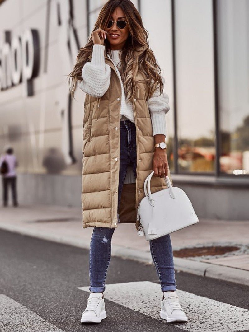 Charly | Women's Long Bodywarmer Vest