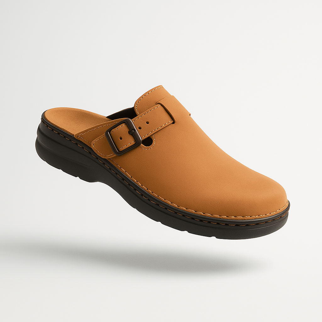 Charly | Women's Orthopedic Clogs with Buckle Strap