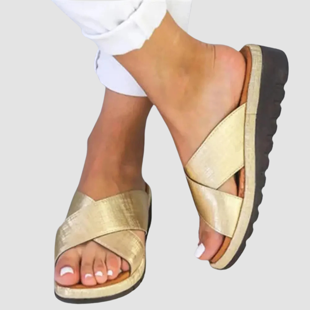 Charly | Women's Platform Slide Sandals