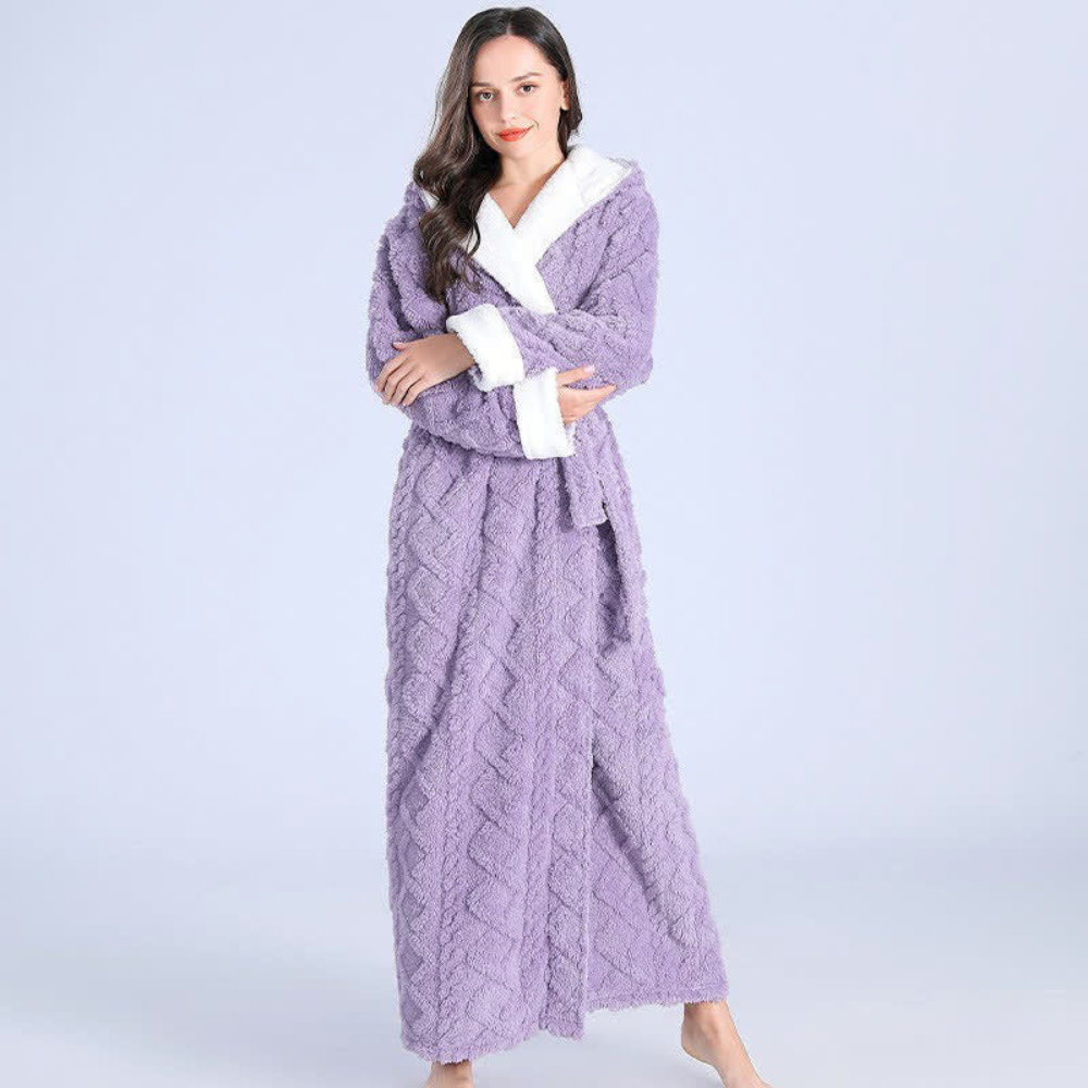 Charly | Women's Thick Hooded Bathrobe