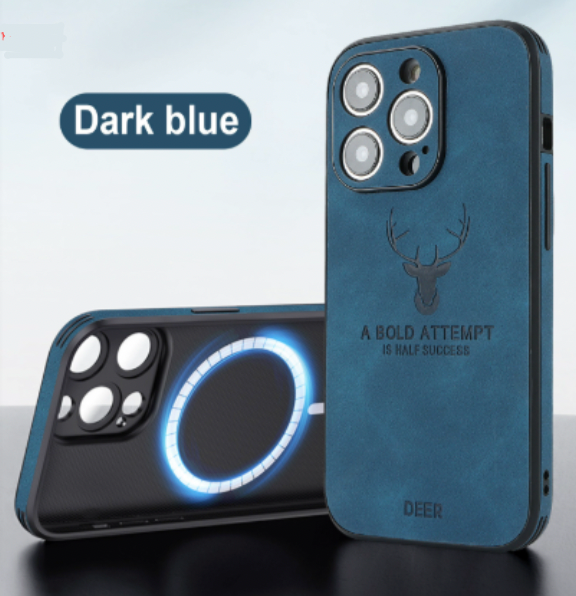 Luxury Deer Leather iPhone Case - Veltro