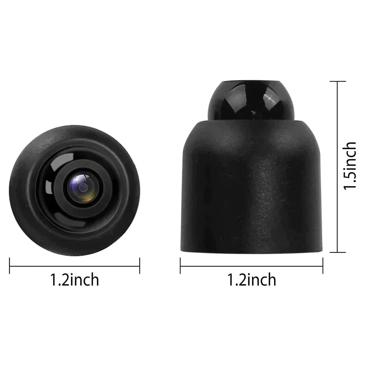 2-pack mini WiFi security cameras - Wireless HD night vision for baby and pet monitoring