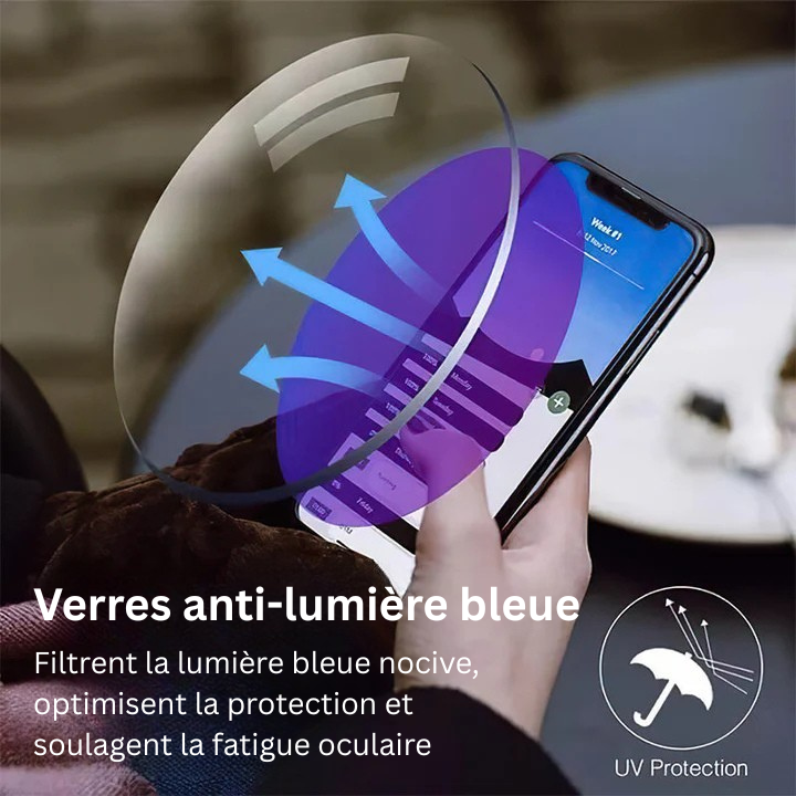 Advanced Blue Light Blocking Multifocal Reading Glasses - SapphireView