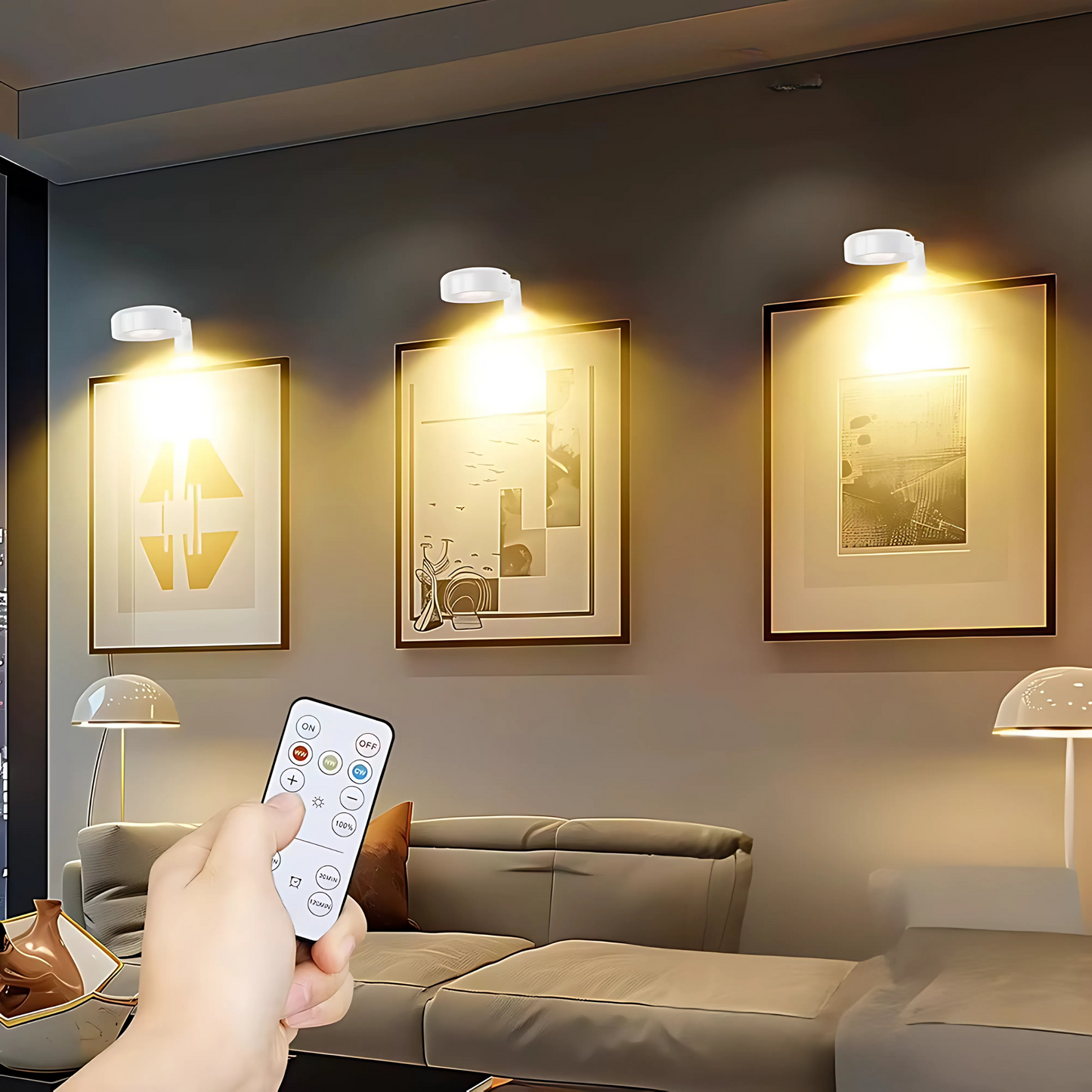 ArtGlow – Rechargeable Magnetic Picture Lamp