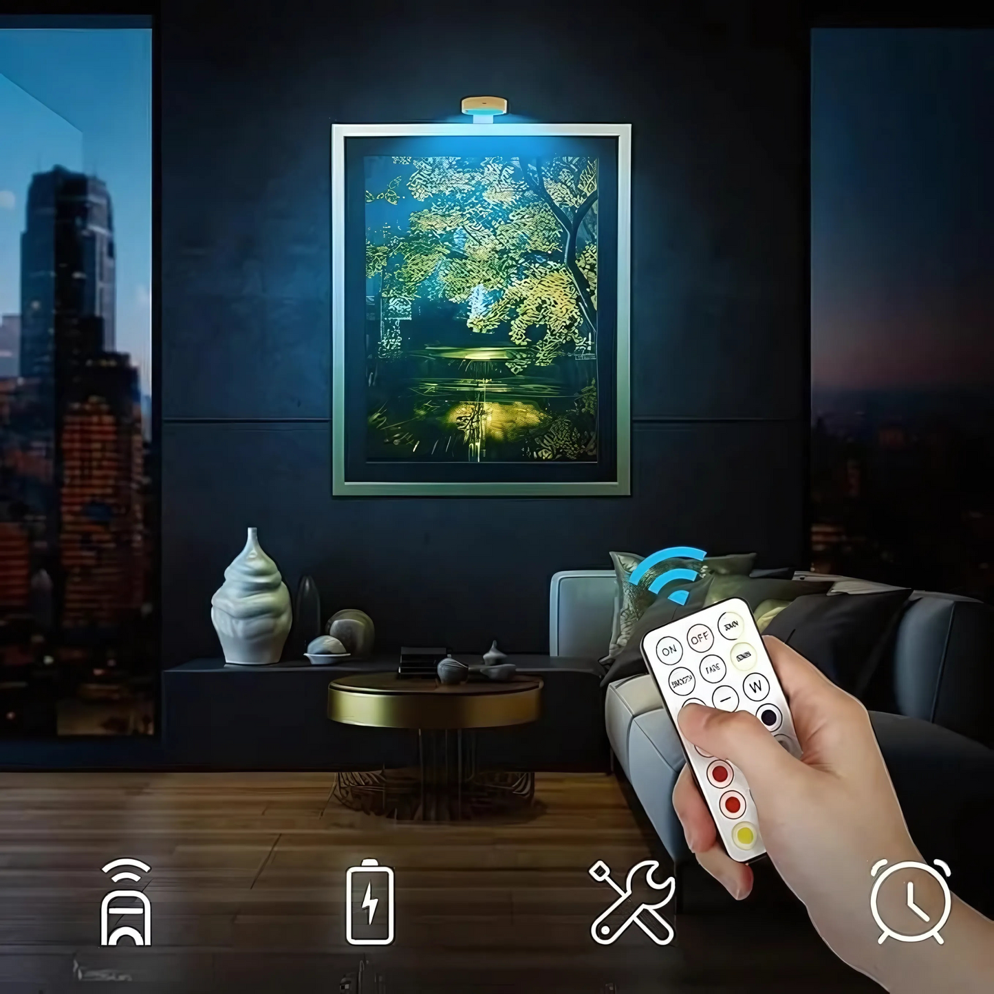 ArtGlow – Rechargeable Magnetic Picture Lamp