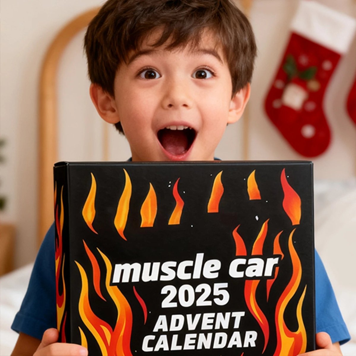 AUTOMAS – 2D Vehicle Advent Calendar with 24 Cars as a Festive Gift