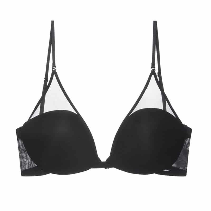 Breezy 2.0 - Backless Bra with Transparent Tulle
