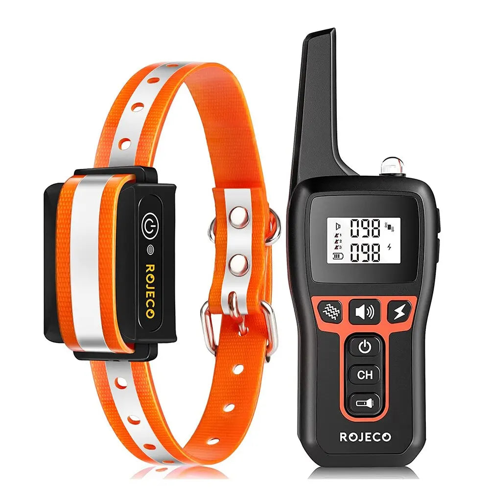 Charly | 1000m Waterproof Dog Training Collar | Rechargeable, Remote Control & Adjustable for Small, Medium, and Large Dogs