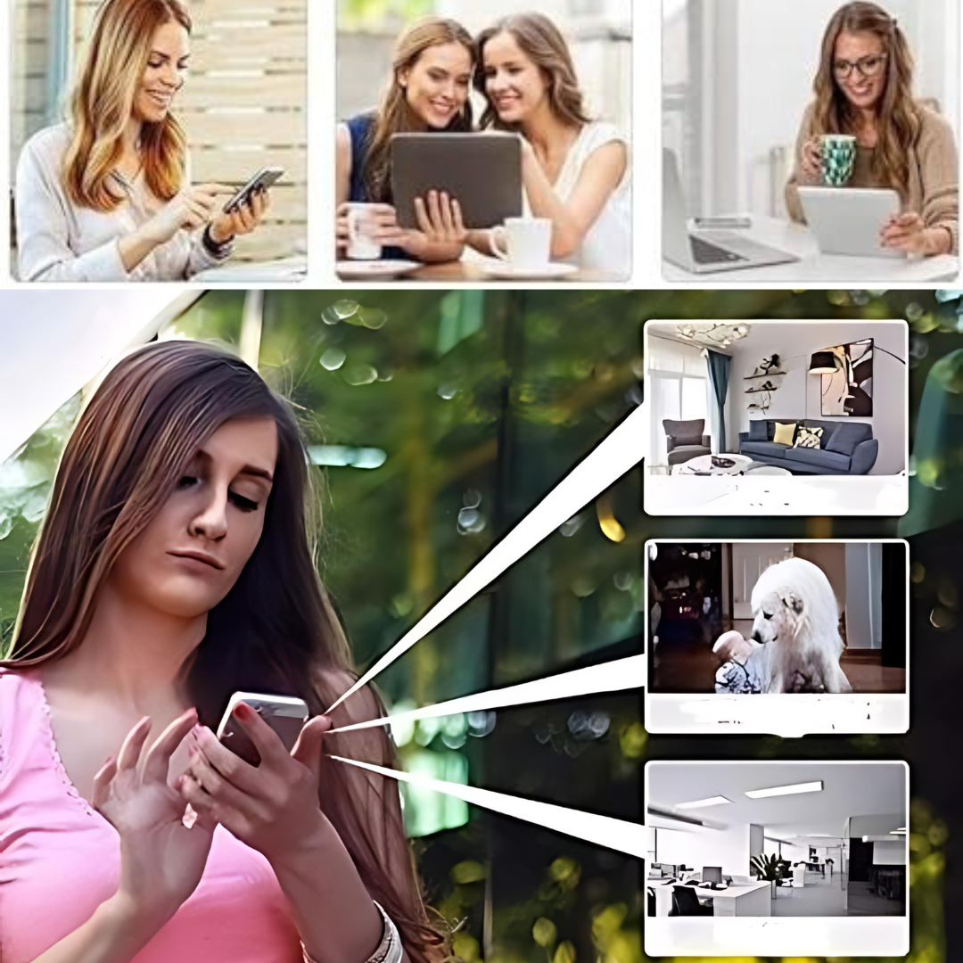 Charly | 1080P WiFi Mini Security Camera with App Control
