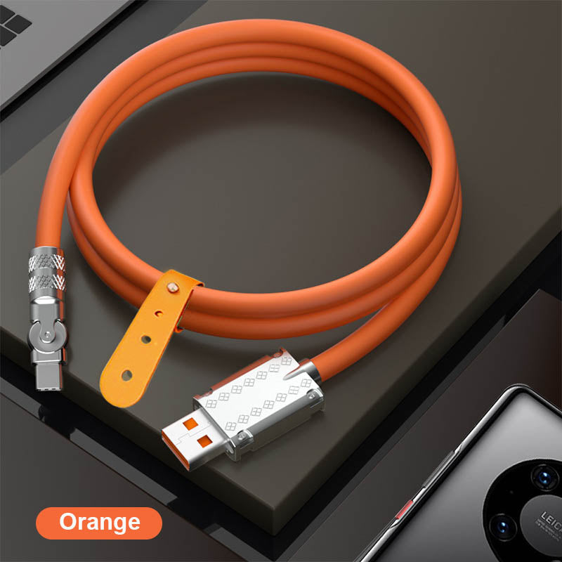 Charly | 180° Anti-Break Fast Charging Data Cable (120W)