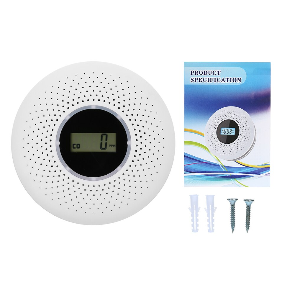 Charly | 2-in-1 Carbon Monoxide & Smoke Detector with Display