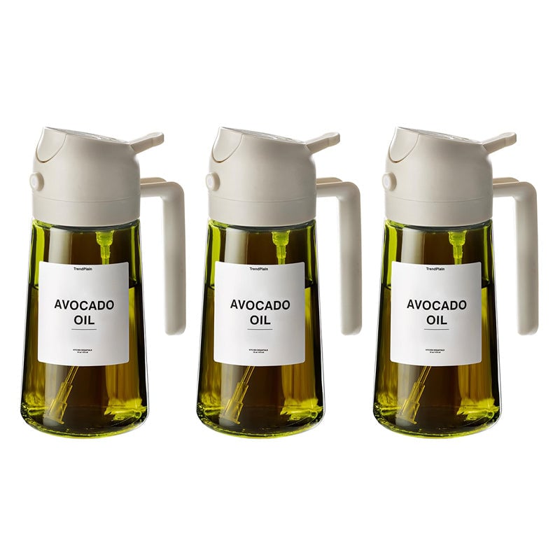 Charly | 2-in-1 Glass Oil Sprayer and Dispenser