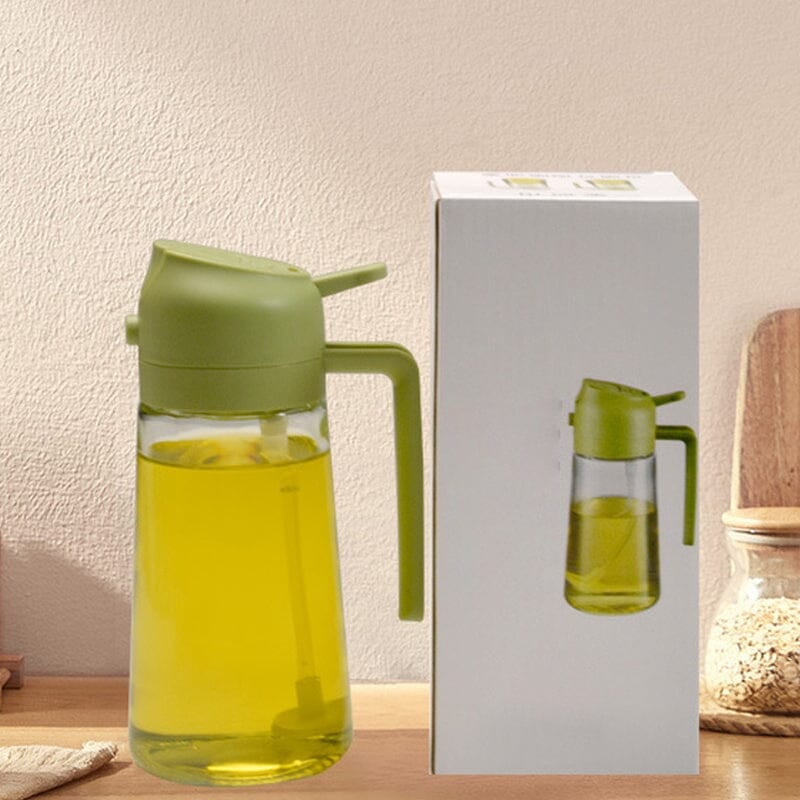 Charly | 2-in-1 Glass Oil Sprayer and Dispenser