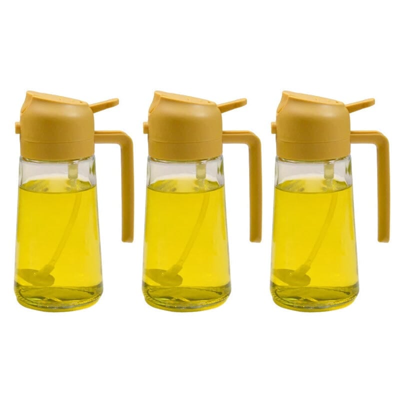 Charly | 2-in-1 Glass Oil Sprayer and Dispenser