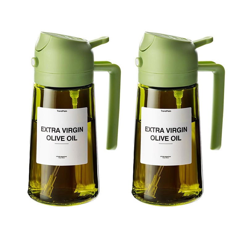 Charly | 2-in-1 Glass Oil Sprayer and Dispenser