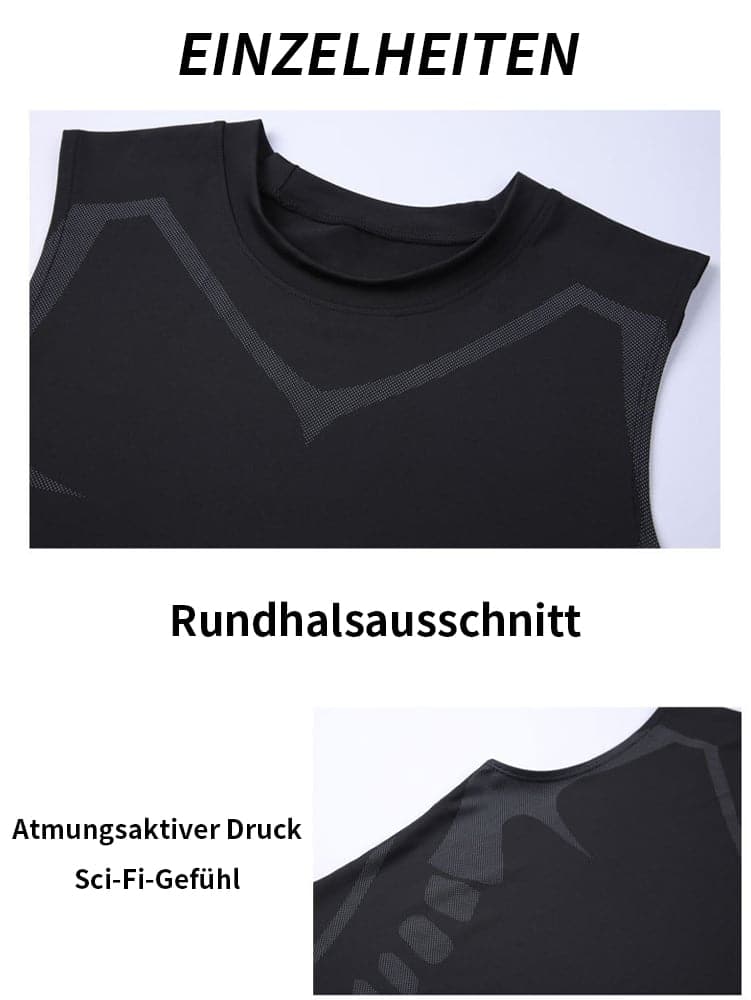 Charly | 2024 New version Ionic Shaping sleeveless shirt without sleeves
