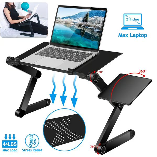 Charly | 360° Ergonomic Laptop Stand - FlexStand