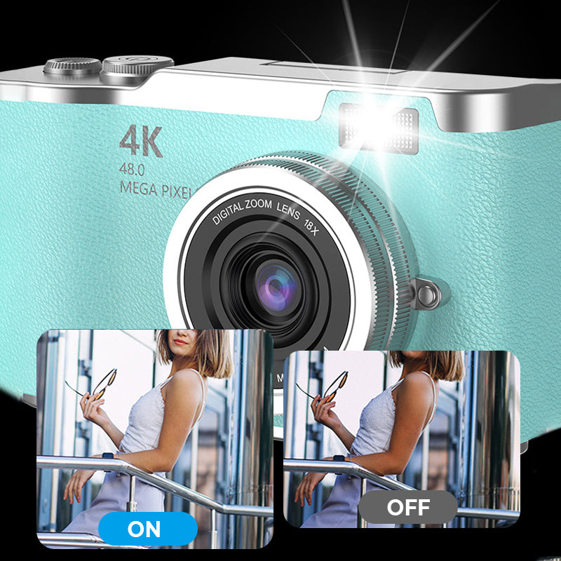 Charly | 4K HD Flip Screen Digital Camera