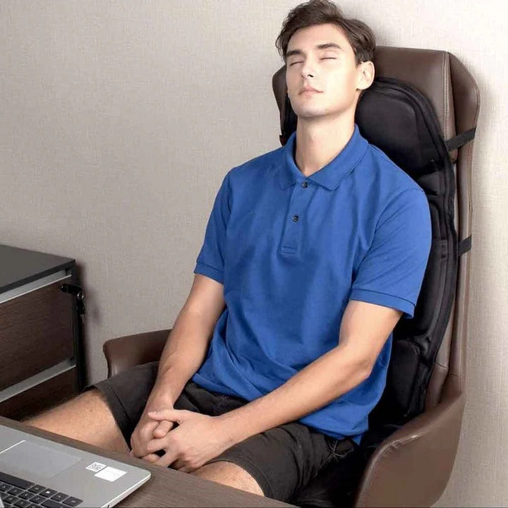 Charly | 8 Mode Massage Chair Pad With Heated Back Neck Cushion