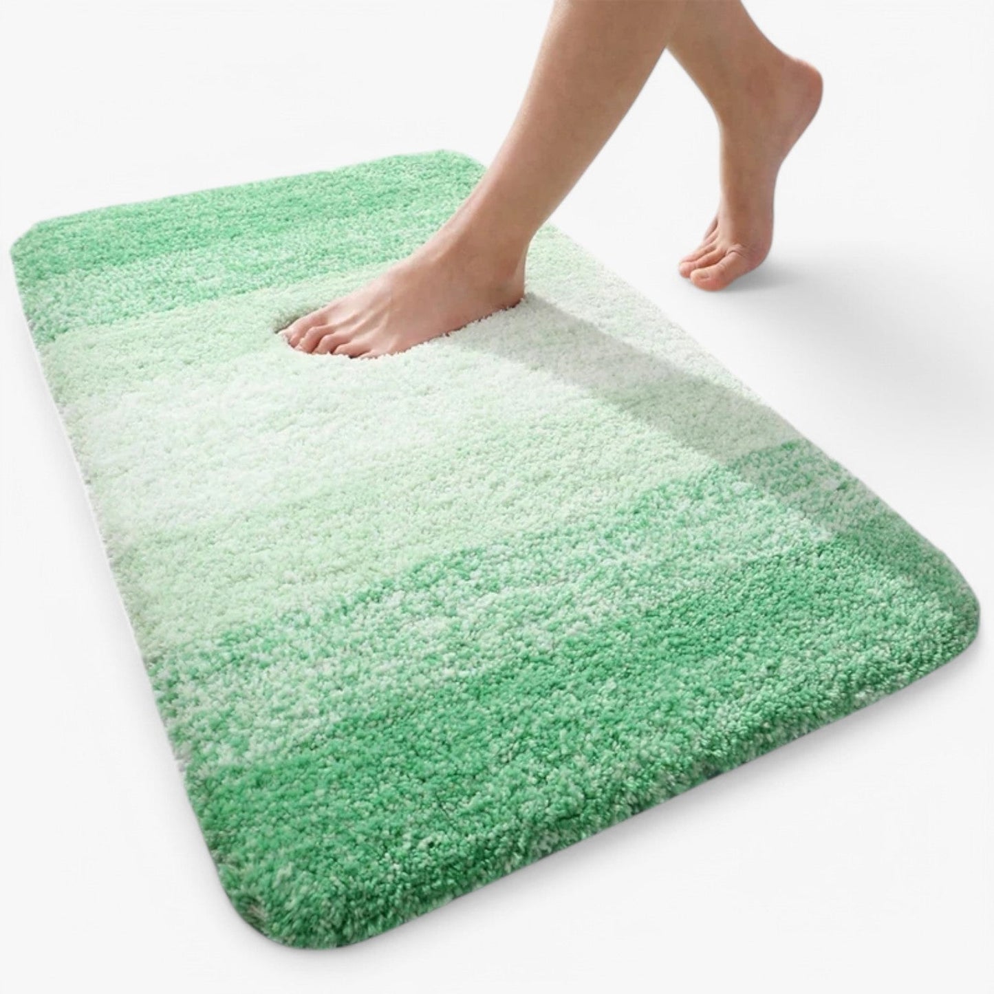 Charly | Absorbent Non-Slip Bath Mat - Soft Shaggy Bath Rug