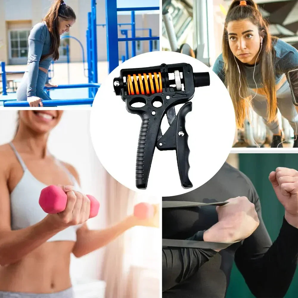 Charly | Adjustable 5-165kg Heavy Grip Strength Training Tool - Finger Expander for Arm, Wrist, and Forearm Training