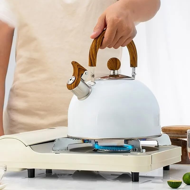 Charly | Adjustable Stainless Steel Kettle | With Whistle | 2.5L/3L