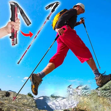 Charly | Adjustable Trekking Poles - Collapsible Telescopic Rod