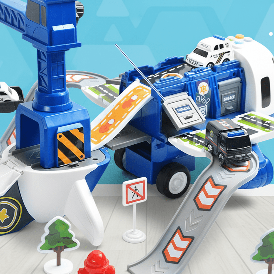 Charly | Adventure Airplane & Vehicle Toy Set | Durable, Non-Toxic & Educational Play for Kids