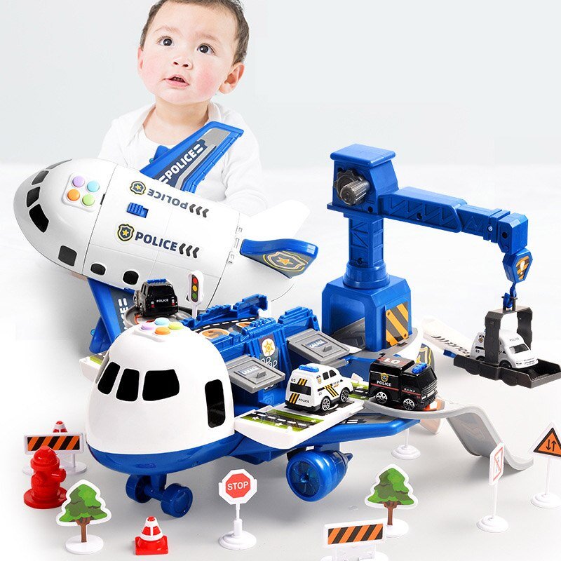 Charly | Adventure Airplane & Vehicle Toy Set | Durable, Non-Toxic & Educational Play for Kids