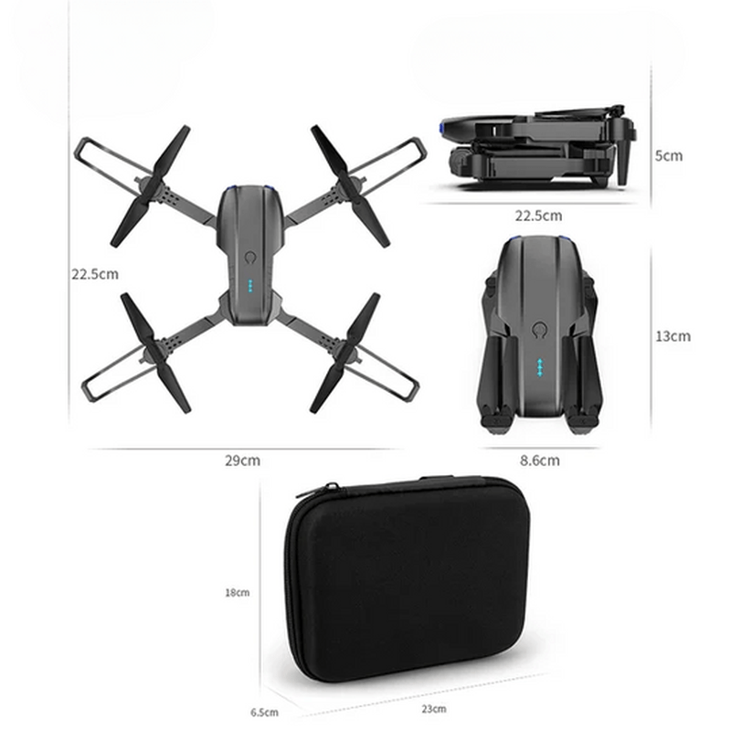 Charly | AeroPro - Drone with 4K UHD Camera and Long Battery Life