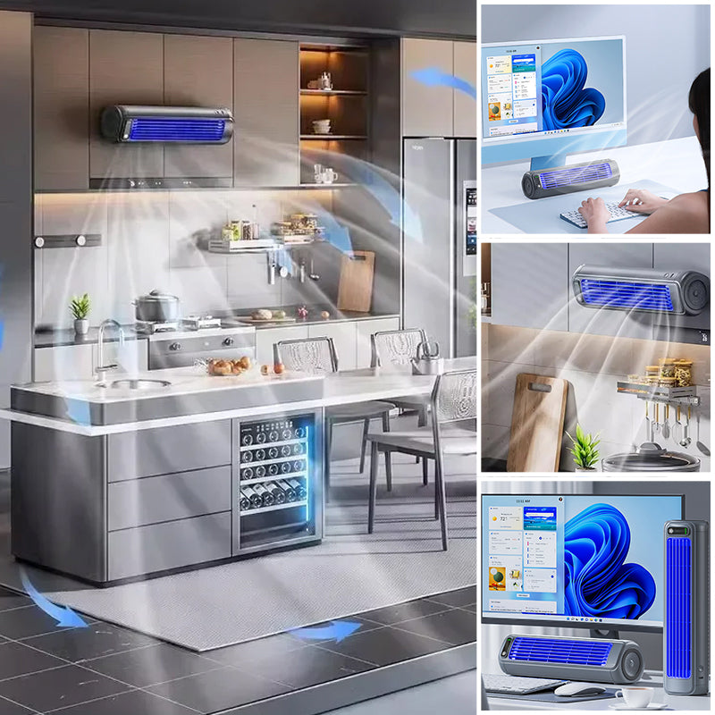 Charly | AirWave – Portable Rechargeable Air Conditioner with 12-Hour Battery Life