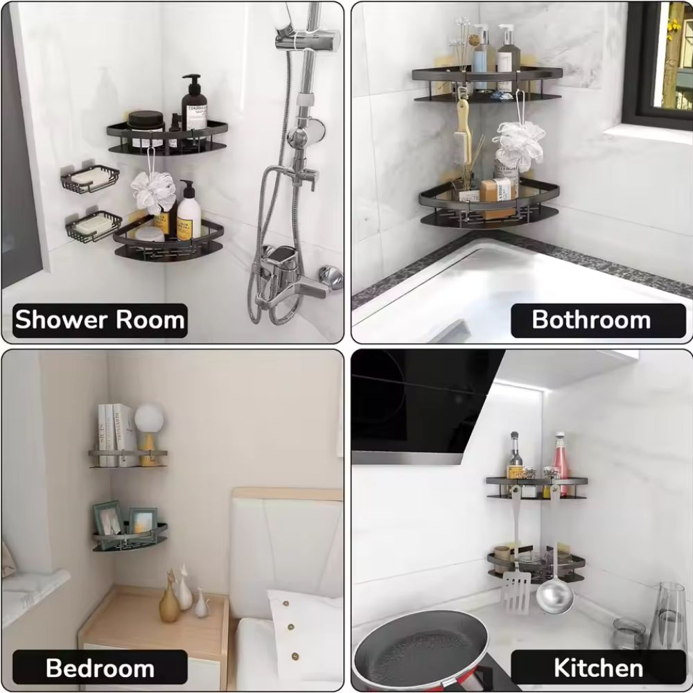 Charly | Aluma Curve Shower Shelf