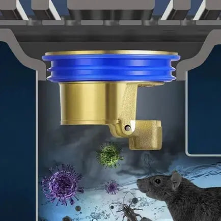 Charly | Anti-Odor Drainage Core made of Brass – Reliably Stops Drain & Pipe Odors