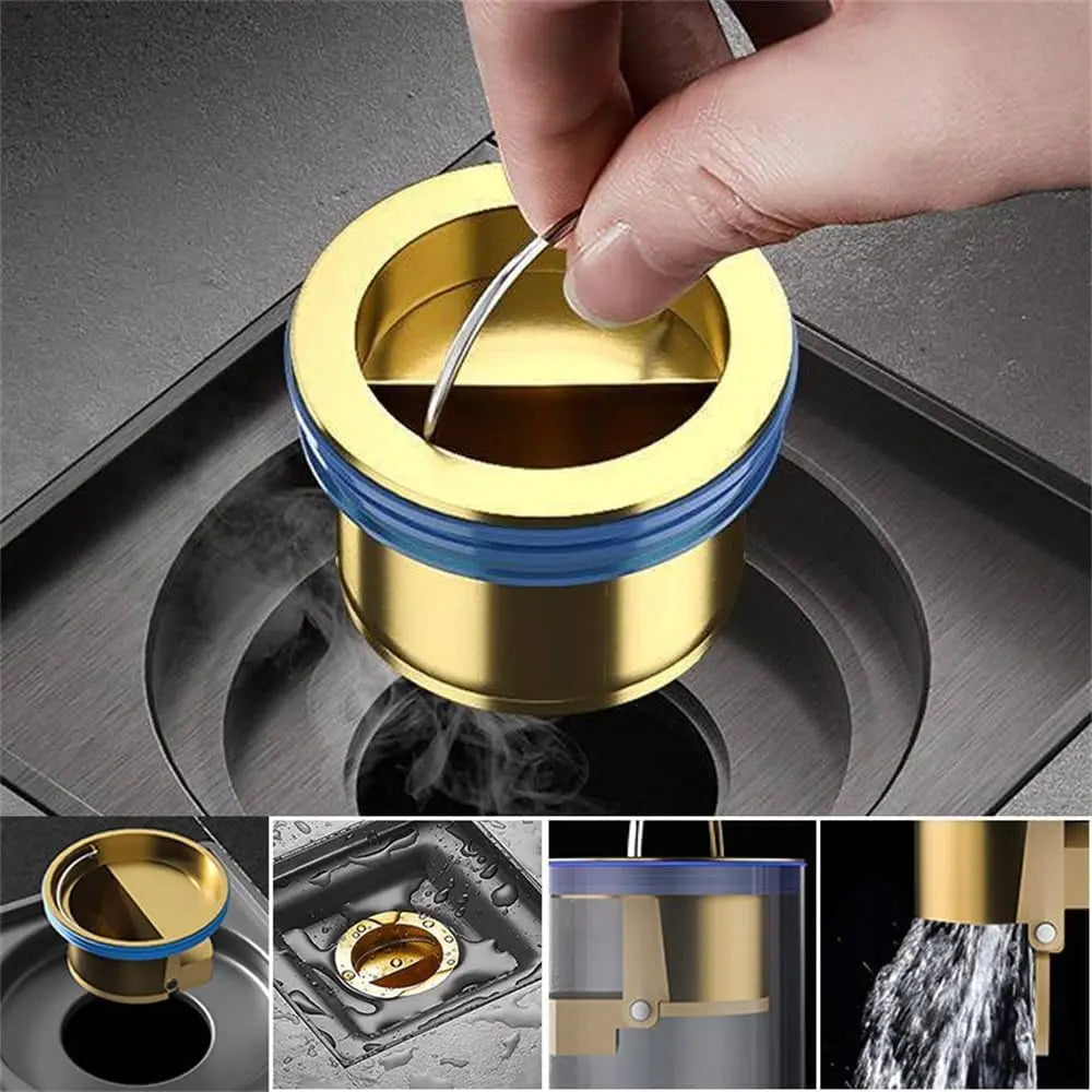 Charly | Anti-Odor Drainage Core made of Brass – Reliably Stops Drain & Pipe Odors