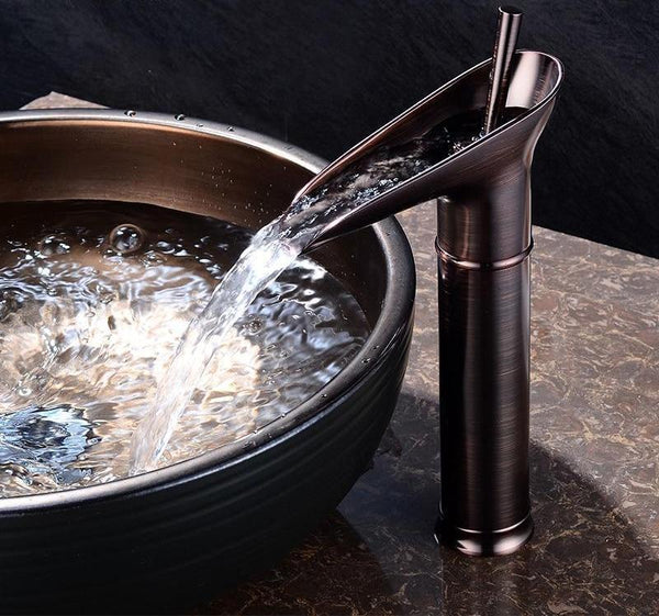 Charly | Antique Waterfall Bathroom Faucet
