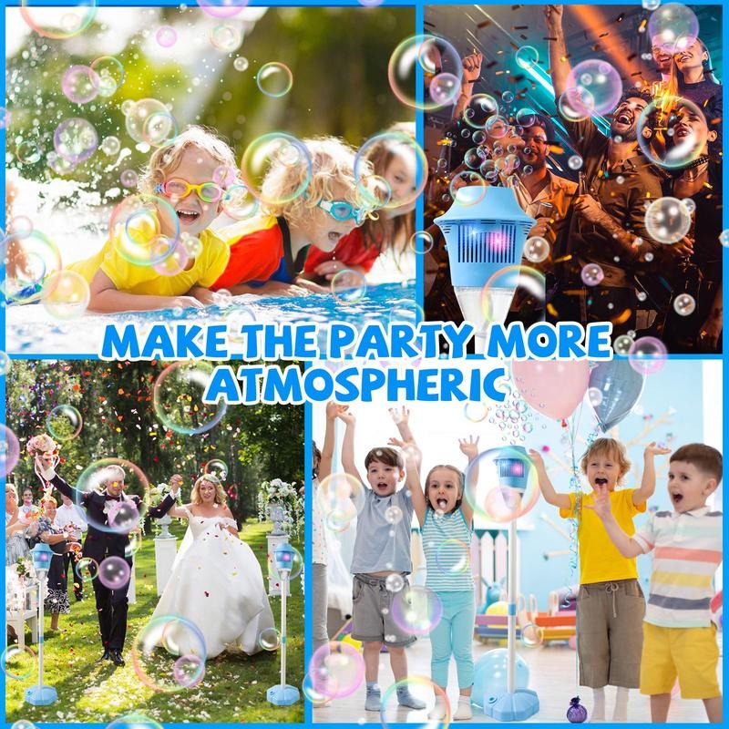 Charly | Automatic Bubble Maker for Kids | BubbleFun Magical Bubble Play | 20,000+ Bubbles/Min | Adjustable Height | Portable