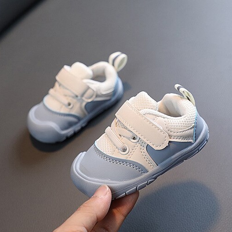 Charly | Baby Barefoot Trainers with Hook-and-Loop Straps
