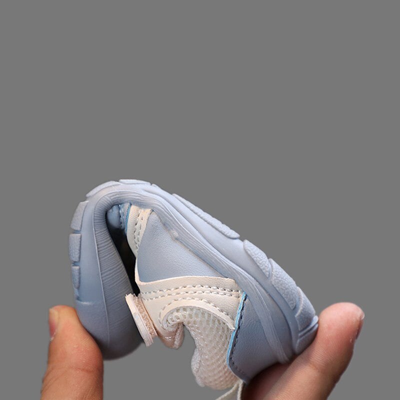 Charly | Baby Barefoot Trainers with Hook-and-Loop Straps