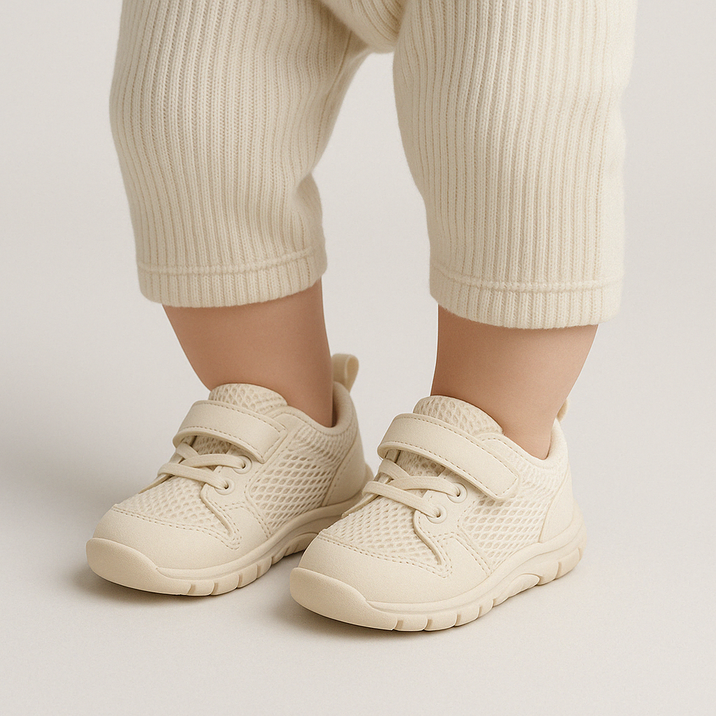 Charly | Baby Barefoot Trainers with Velcro Straps